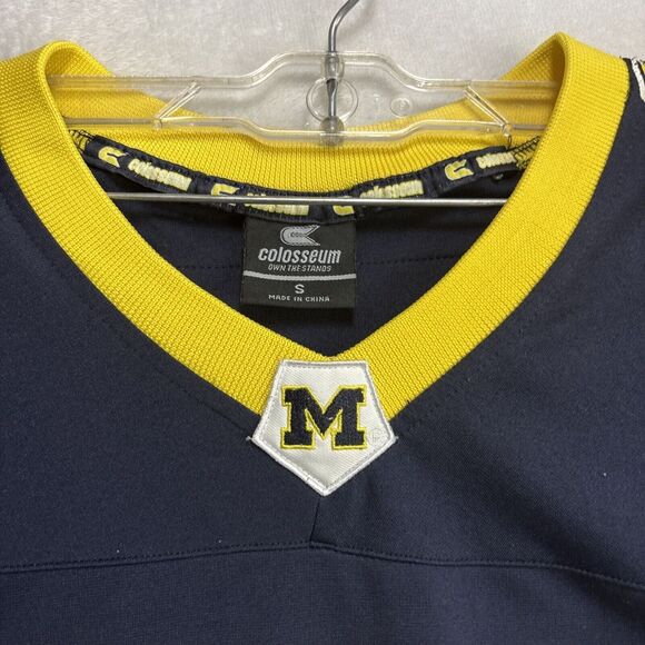 Michigan Wolverines Football Jersey Small #1 Colosseum Champs - Picture 4 of 7